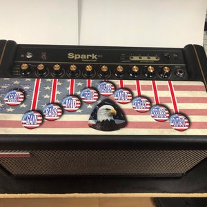 Positive Grid SPARK Control Knob Decal - The Eagle