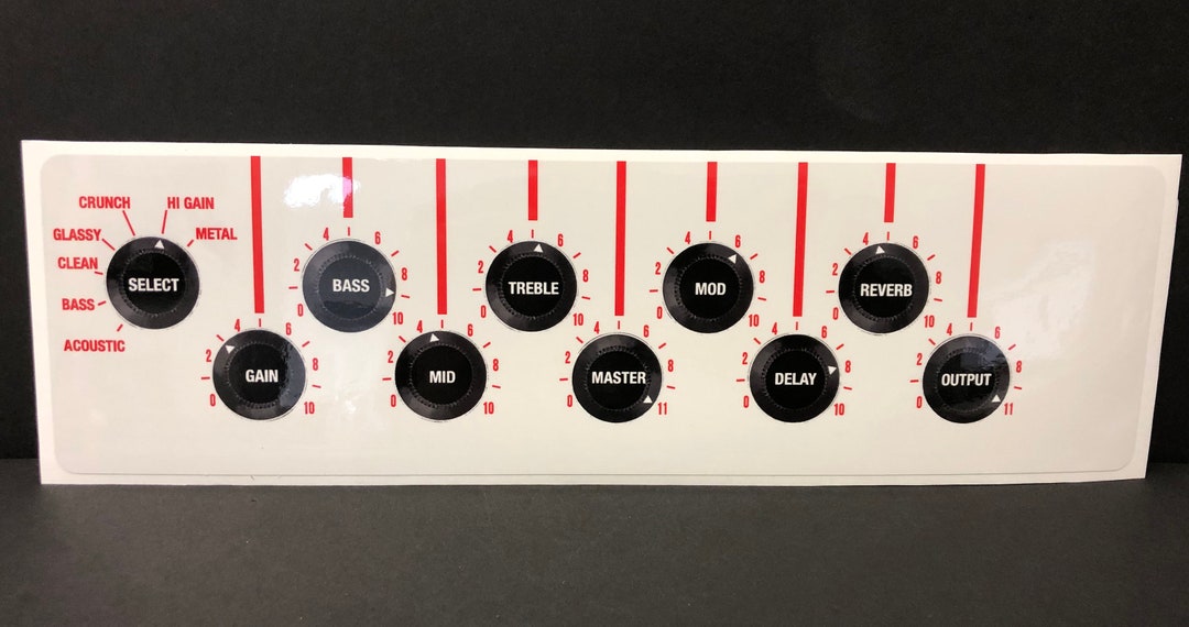 Positive Grid SPARK PEARL Control Knob Decal Etsy