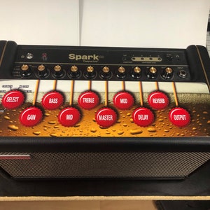 Positive Grid SPARK Control Knob Aufkleber - Die Bierverschlüsse