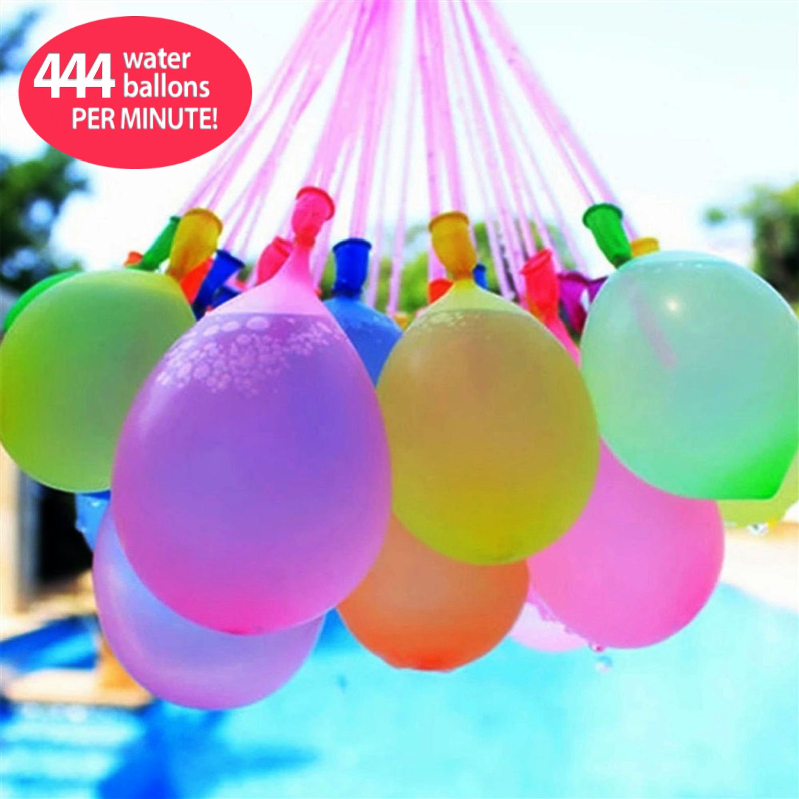 444 Pcs SelfSealing Water Balloons for water games Etsy