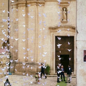 Tenda Origami Farfalle Decorazione per Matrimonio