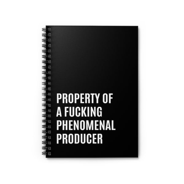 Producer Gifts, Gift for Producer, Fucking Phenomenal Producer, Producer Journal, Executive Producer Gifts, Film Producer Appreciation Gifts