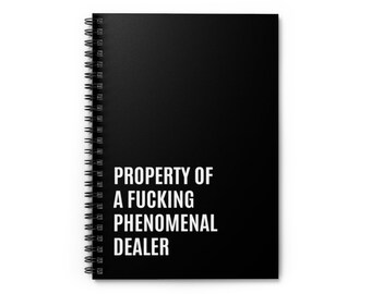 Cadeau pour concessionnaire, Carnet de notes pour concessionnaire, Cadeau pour concessionnaire de casino, Carnet de notes pour concessionnaire phénoménal, Anniversaire de concessionnaire, Noël de concessionnaire, Cadeau pour concessionnaire automobile