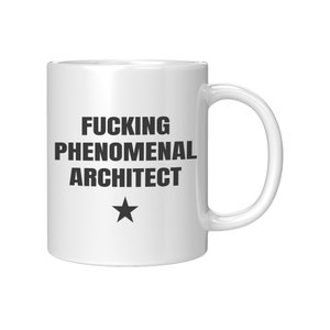 Taza de arquitecto, regalo para arquitecto, taza de arquitecto fenomenal, el mejor arquitecto de todos los tiempos, taza de arquitectura, cumpleaños de arquitecto, Navidad