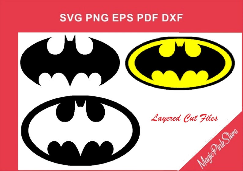 Cutting Files Batman Logo Cut File Batman Wings Svg Batman Png-SVG ...