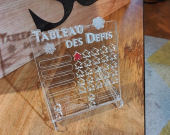 Gioco Di Società Familiare Le Délirant TOC Gioco Tascabile A 4 Colori O Tock Da 2 A 4 Giocatori, 19 X 19 Cm, Giochi Da Tavolo Per Famiglie In Legno Massiccio A