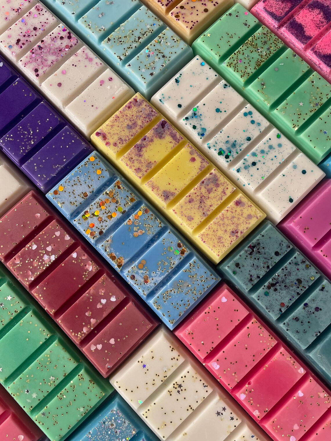 Luxury wax melt snap bar highly scented. Etsy