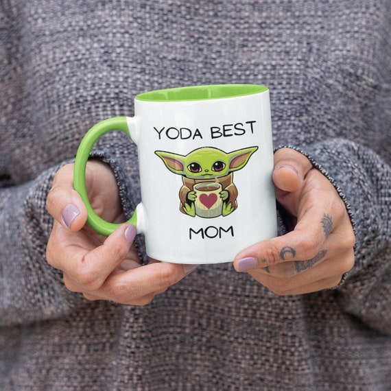 Yoda Best Mom Mother Cute / Funny Coffee Mug 11 or 15oz 