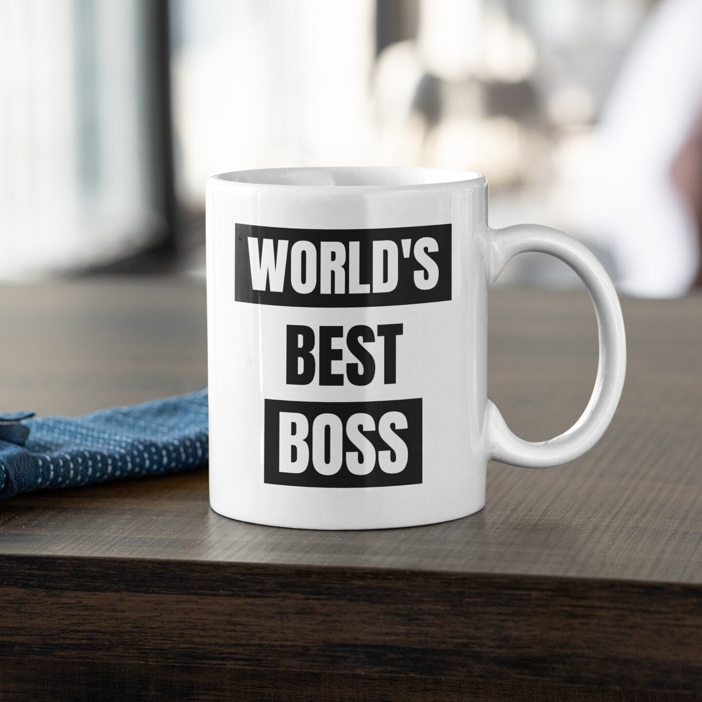 Discover World's Best Boss Office Supervisor Cute Weltbester Chef Tasse