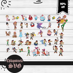 Bundle, Cartoon Svg, Cricut File, Clipart, Svg, Png, Eps, Dxf