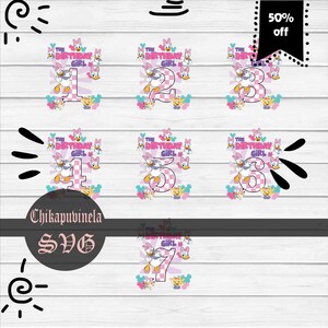 Cartoon Svg, Verjaardag Svg, Cricut-bestand, Clipart, Svg, Png, Eps, Dxf