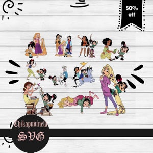 Bundle, Cartoon Svg, Cricut File, Clipart, Svg, Png, Eps, Dxf