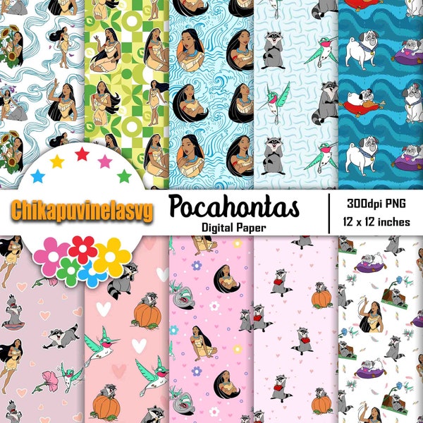 Funny Seamless Pattern, Scrapbook Papers, Pattern Paper, Background, Wallpaper,  12*12inches -300dpi