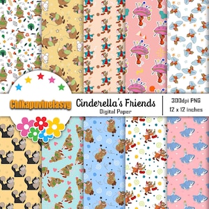 Friends Seamless Pattern, Digital Papers, Scrapbook Papers, Pattern Paper, Background, Wallpaper,Pattern, 12*12inches -300dpi