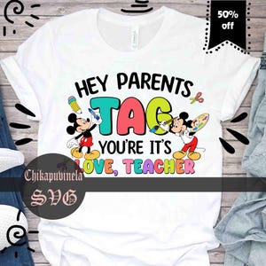 Eres mi amor, profesor, SVG, ratón, SVG, graduación, regreso a clases, SVG de dibujos animados, archivo Cricut, clipart, SVG, PNG, EPS, DXF