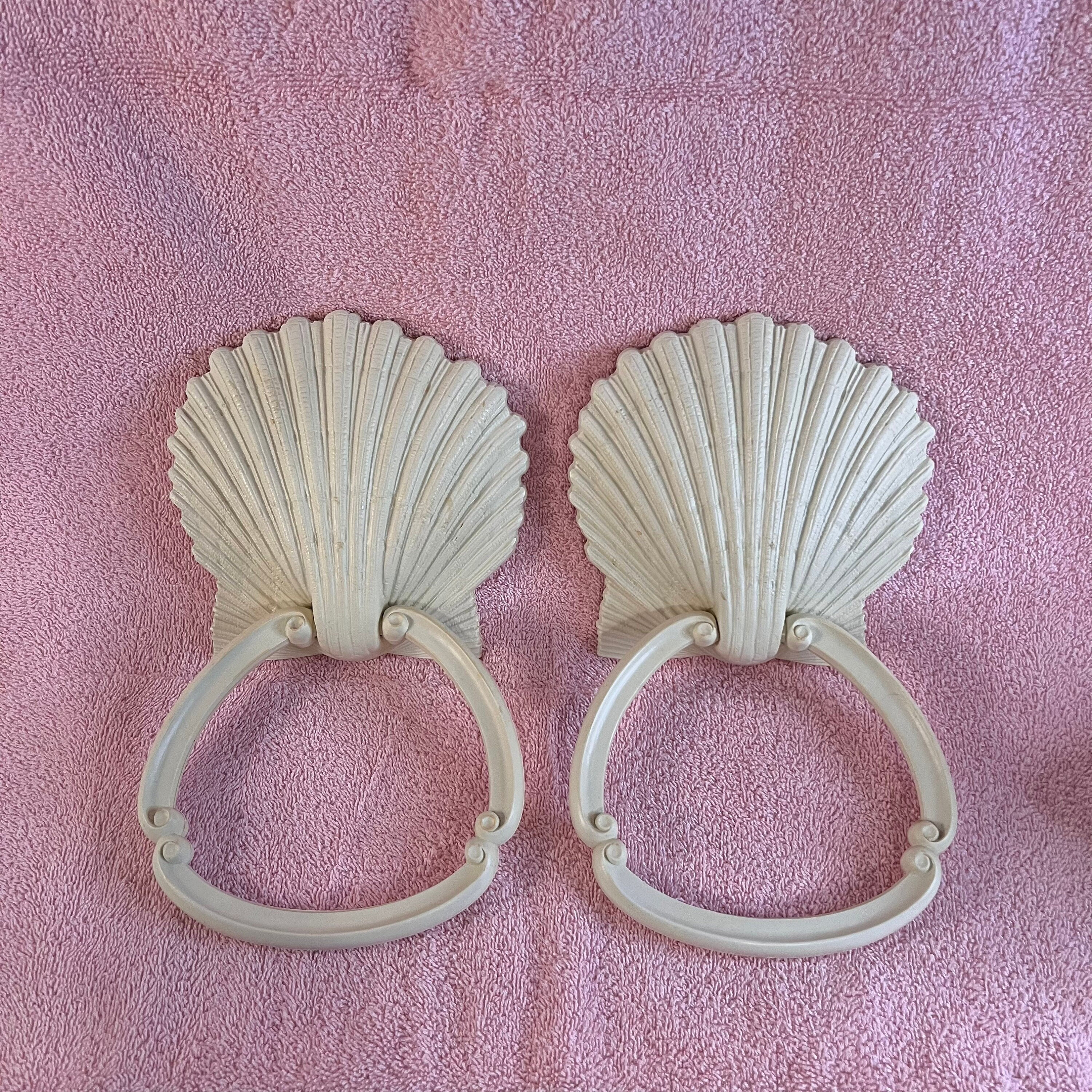 Shell towel ring store
