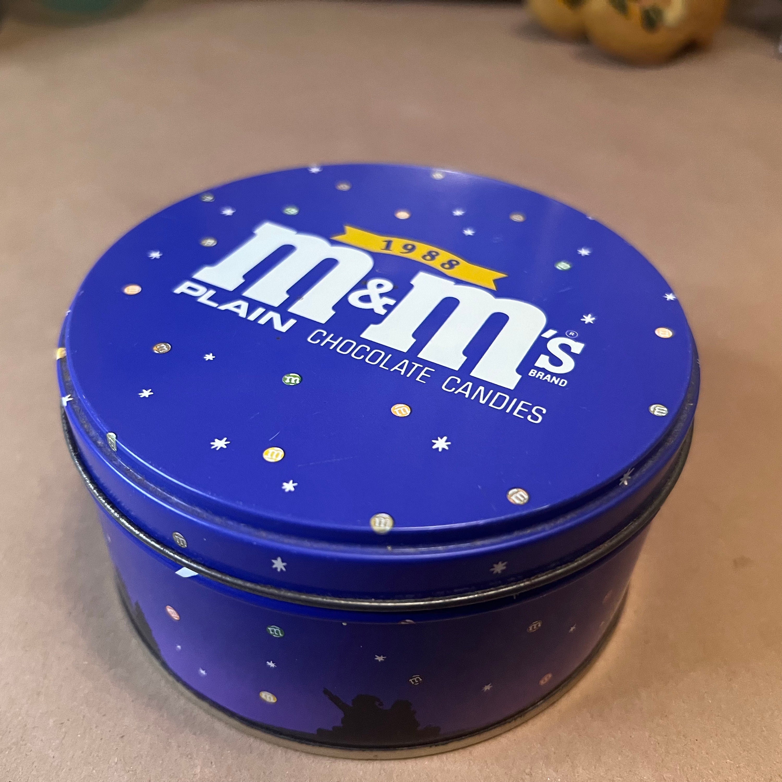 Making A Difference Round Candy Tin w/M&Ms