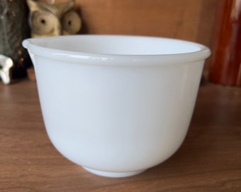 ヴィンテージ グラスバック サンビーム ホワイト ミルク ガラス