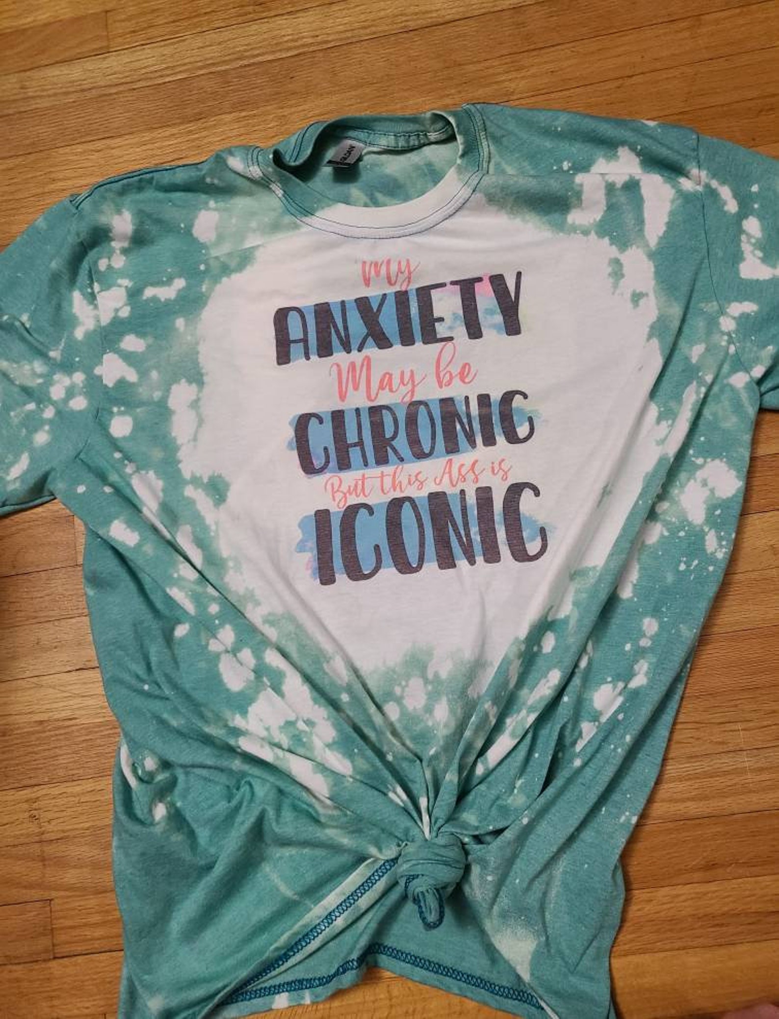 sublimation and bleach shirts