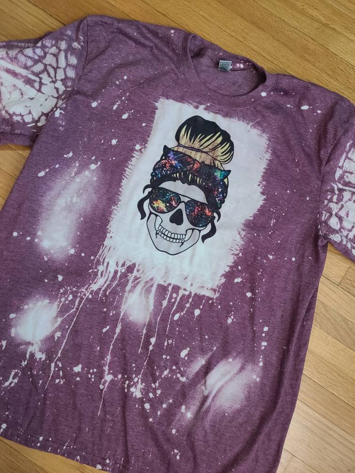 bleach and sublimation shirts