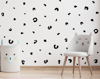 Cheetah Spot Wall Decals /Jungle Nursery Decor / Safari Room