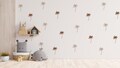 Palm Tree Wall Decals / Beach Wall Decal / Ocean Wall Stickers / Nursery Decals / Removable Vinyl / Modern Kids Room