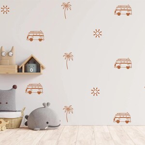 California Surf Van Decal California Surf Van Decal