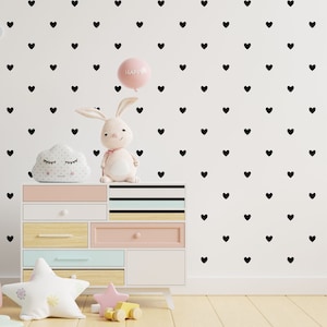 Mini Hearts Wall Decals/ Tiny Hearts/ Girls Room /Nursery Decor