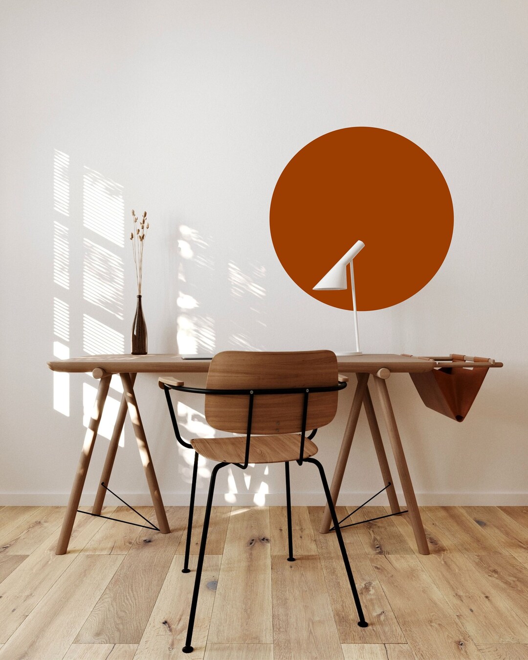 Circle Wall Decal / Boho Decal / Removable Sticker / Modern Bedroom ...