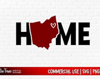 Ohio svg, Ohio State Outline svg, Diseño de camiseta de Ohio, Regalos de Ohio, Buckeye svg, Ohio State svg, Diseño del estado de Ohio, Imágenes prediseñadas de Ohio