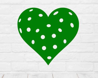ピックルボール ハート svg、ピックルボール ラブ png、カップル向けピックルボール ギフト、ピックルボール シャツ、ピックルボール デカール