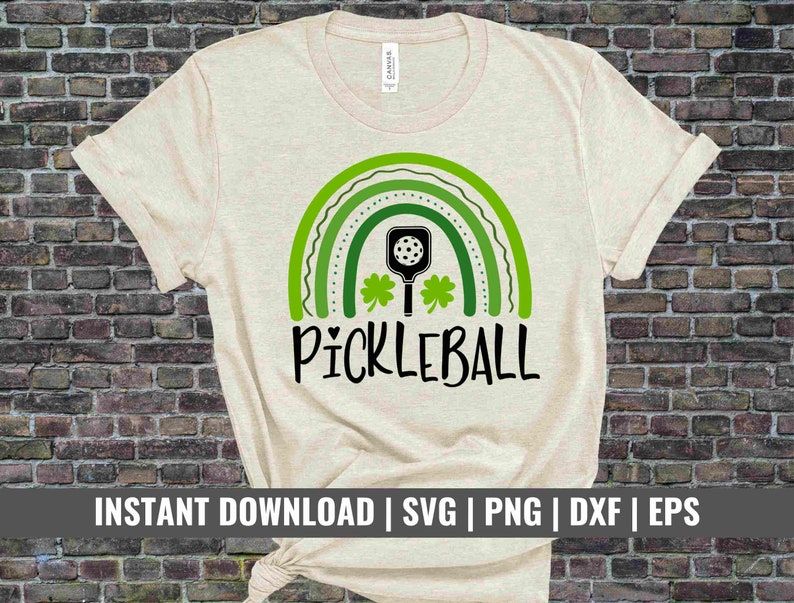 Pickleball SVG Bundle, St Patricks Day SVG, Pickleball Gifts for Couples, Pickleball Decals, Pickleball Tshirt Ideas, Pickleball png Active