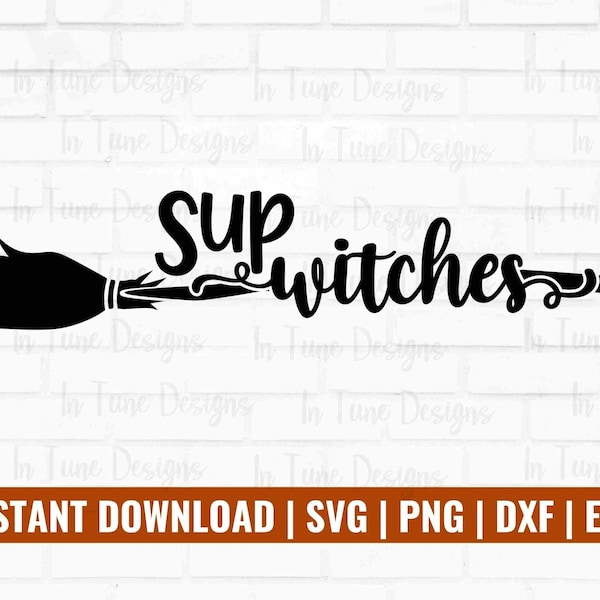 Sup Witch svg, What up witches png, Funny Halloween svg, Witch svg, cut file for cricut, Sarcastic halloween shirt for women, Witchy svg