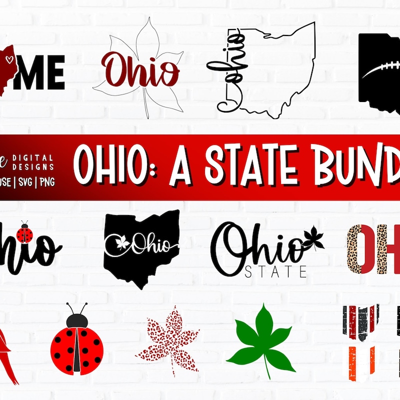 Ohio State Buckeyes Svg Files for Cricut - Etsy