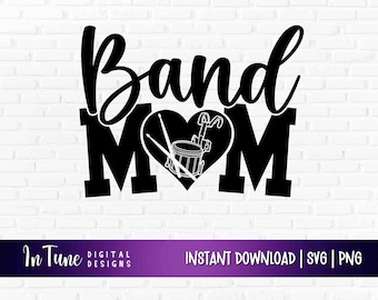 Band Mom Snare Drum svg cut file for cricut Percussion Marching Band png design for shirt Drum Line Corps Rhythm Section