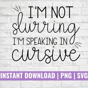 Ik maak geen onduidelijke opmerkingen. Ik spreek cursief | humor drinken SVG | happy hour-svg | alcohol humor SVG | Bestand knippen, silhouet, Cricut