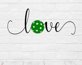 Love Pickleball svg, Pickleball svg, Pickleball png, Pickleball shirts, Pickleball gifts, pickleball clipart, Pickleball digital download