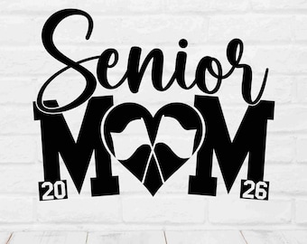 Senior Mom Color Guard svg, Class of 2026 mom svg, Flagline mom svg, 2026 Senior Mom shirt, svg cut file for cricut, 2026 Graduation mom svg