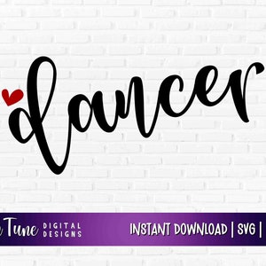 Dance svg for cricut dance mom svg design for shirt dancer png file for commercial use clipart cut file for silhouette gift