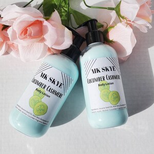 Body Lotion, Cucumber Lotion, Hand and Body lotion,  Paragon Free lotion, 8oz massage lotion, Body Moisturizer