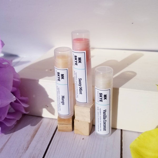 All natural chapstick, Homemade Lip balm stick, Mica Natural Tint, lip care, lip balm, lip balm gift, gifts for her, gifts for him, Teens