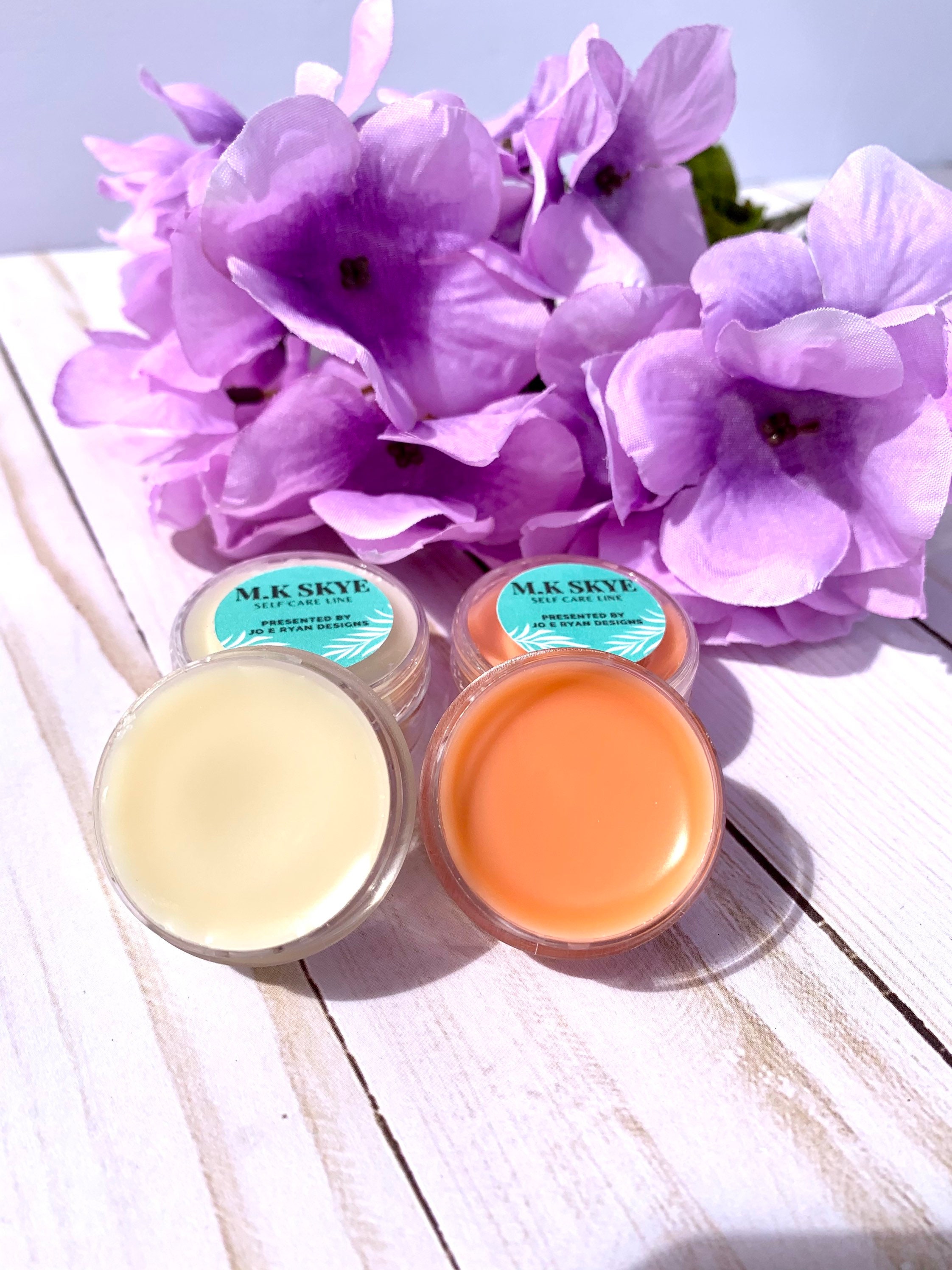 Lip Balm and Lip Scrub Kit Pick Your Scent Peaches and Cream Etsy