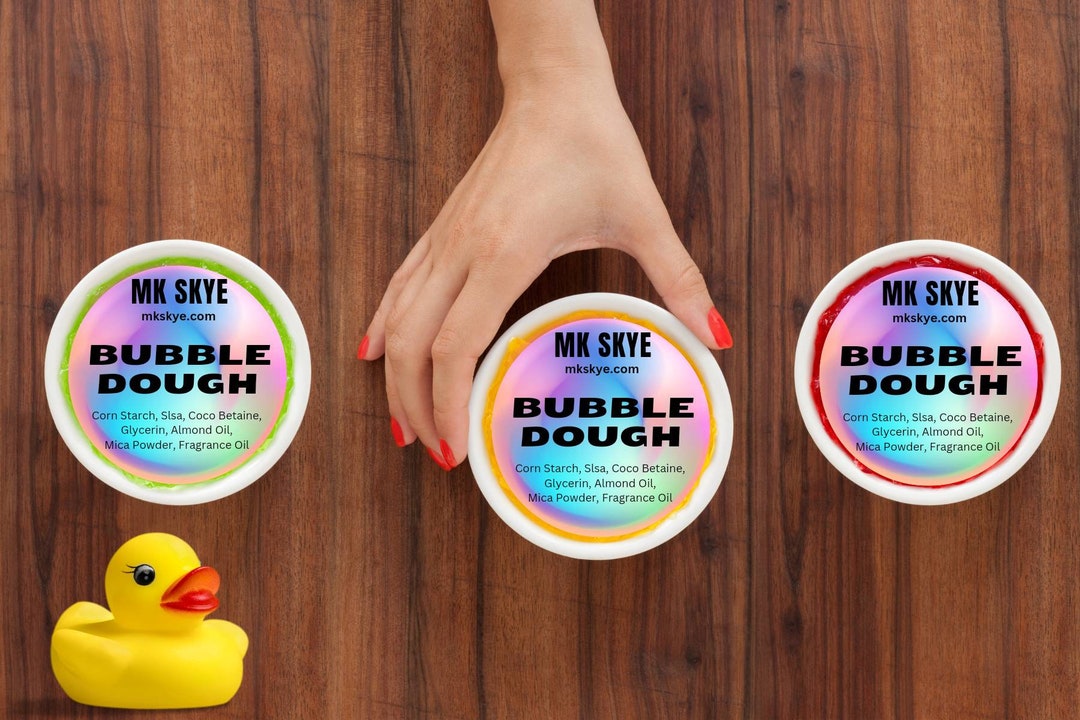 Bubble Dough, Bubble-doh, Sensory Play, Bubble Play Dough, Bubble Bath ...