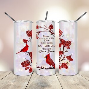 Nordkardinäle 20 Oz Skinny Tumbler wrap verjüngt sich gerade Vorlage digitaler Download Sublimationsgrafiken Sofortdownload Sublimation