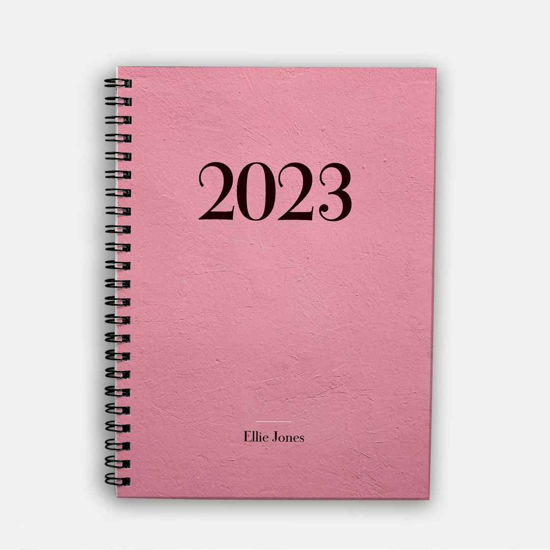 2023 Personalised Planner Daily Planner 2023 Diary Luna Etsy