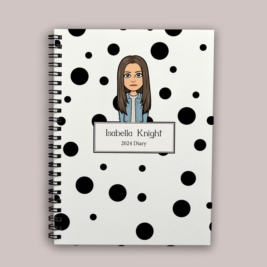 2024-diary-2024-planner-2024-calendar-planner-disco-etsy-uk