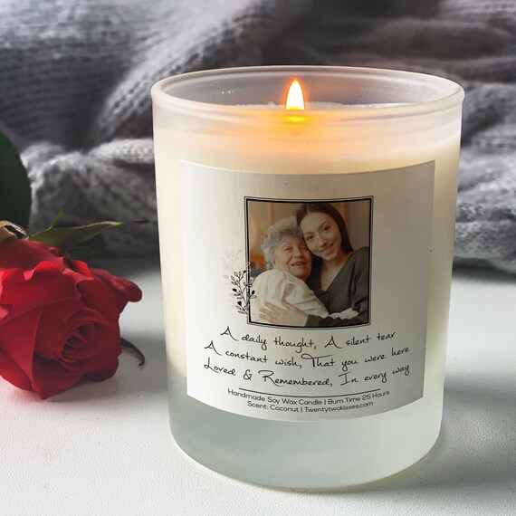 Mothers Day, Sympathy Candle, Soy Wax Candle, Scented Candle