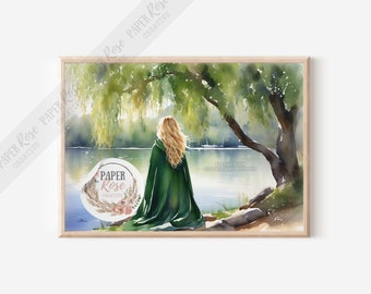 Life Was A Willow Taylor Unframed Art Print