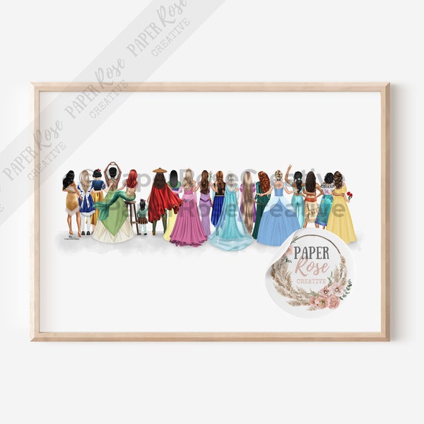 Once Upon A Time Unframed Art Print