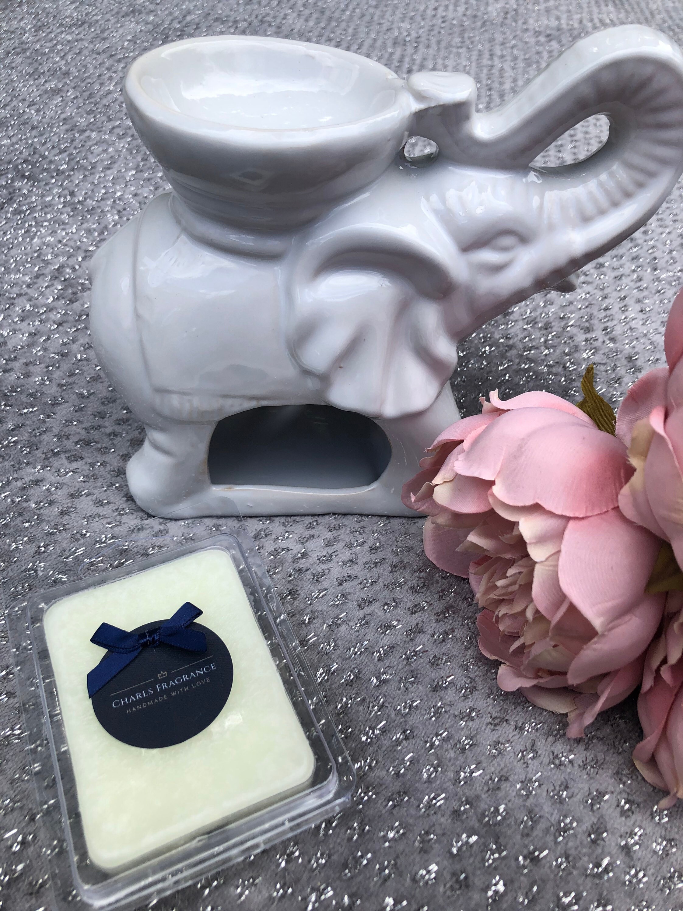 Ceramic elephant burner Etsy